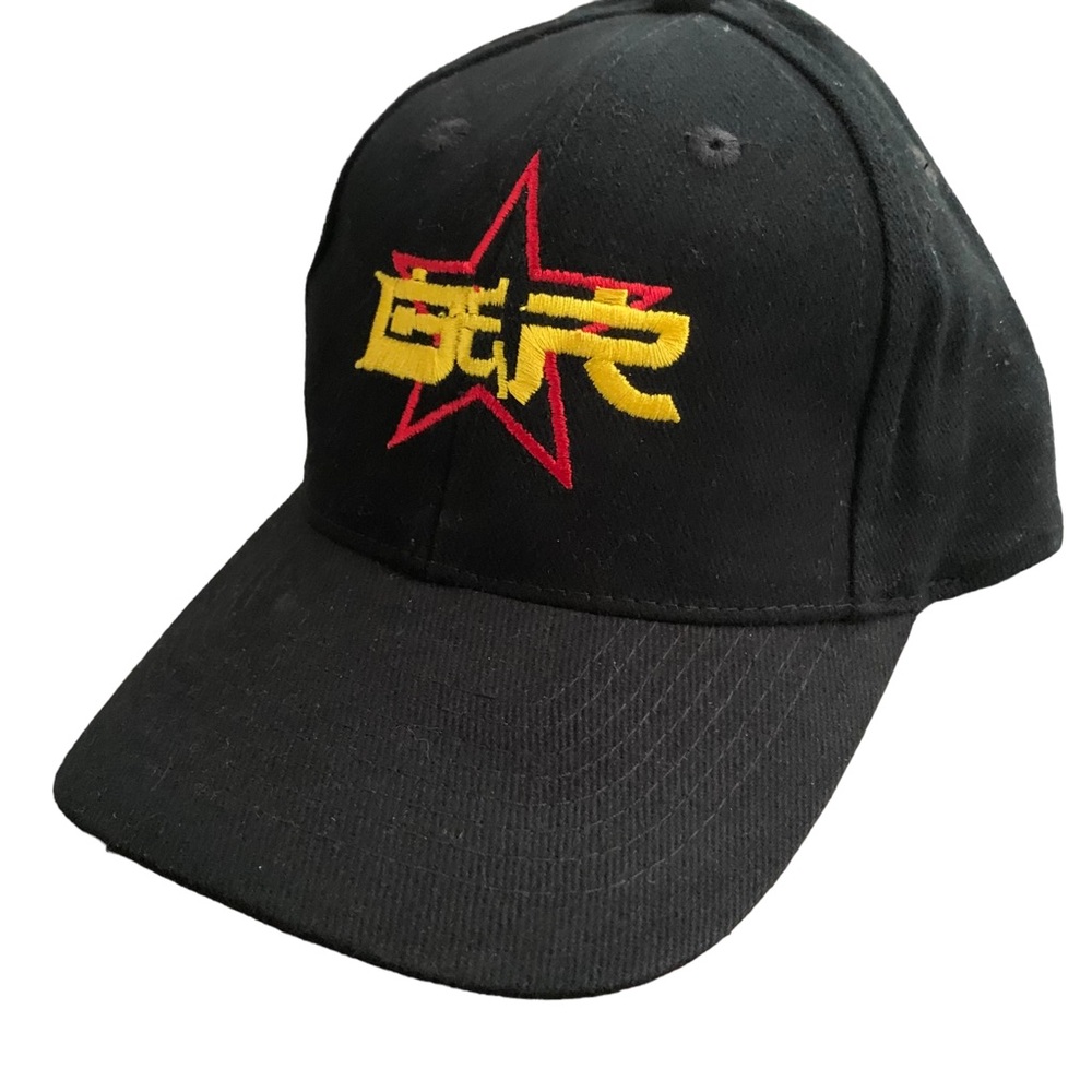 NEW Vintage Guns N Roses Black Hat Chinese Democracy Star GNR Cap 00s
